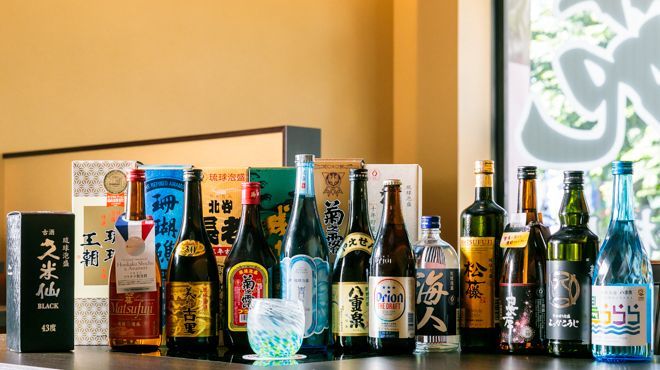 お酒の品揃え
