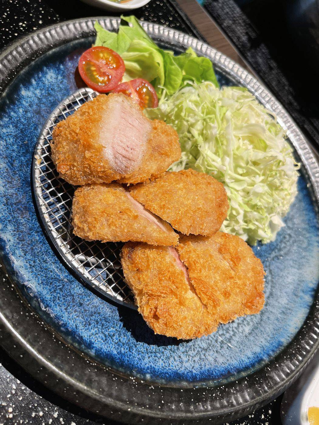 あぐーヒレカツ定食