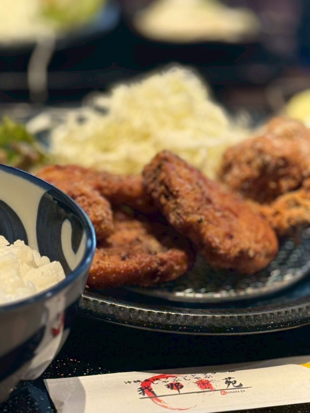 からあげ2種盛り定食