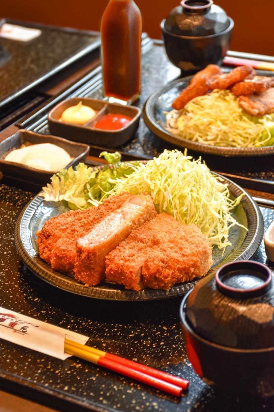 山原豚ロースカツ定食